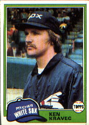 1981 Topps Baseball Cards      067      Ken Kravec